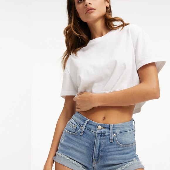 GOOD CURVE DENIM SHORTS - Picture 3 of 11